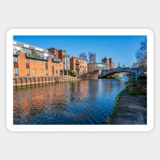 White Friar's Bridge, Norwich Sticker